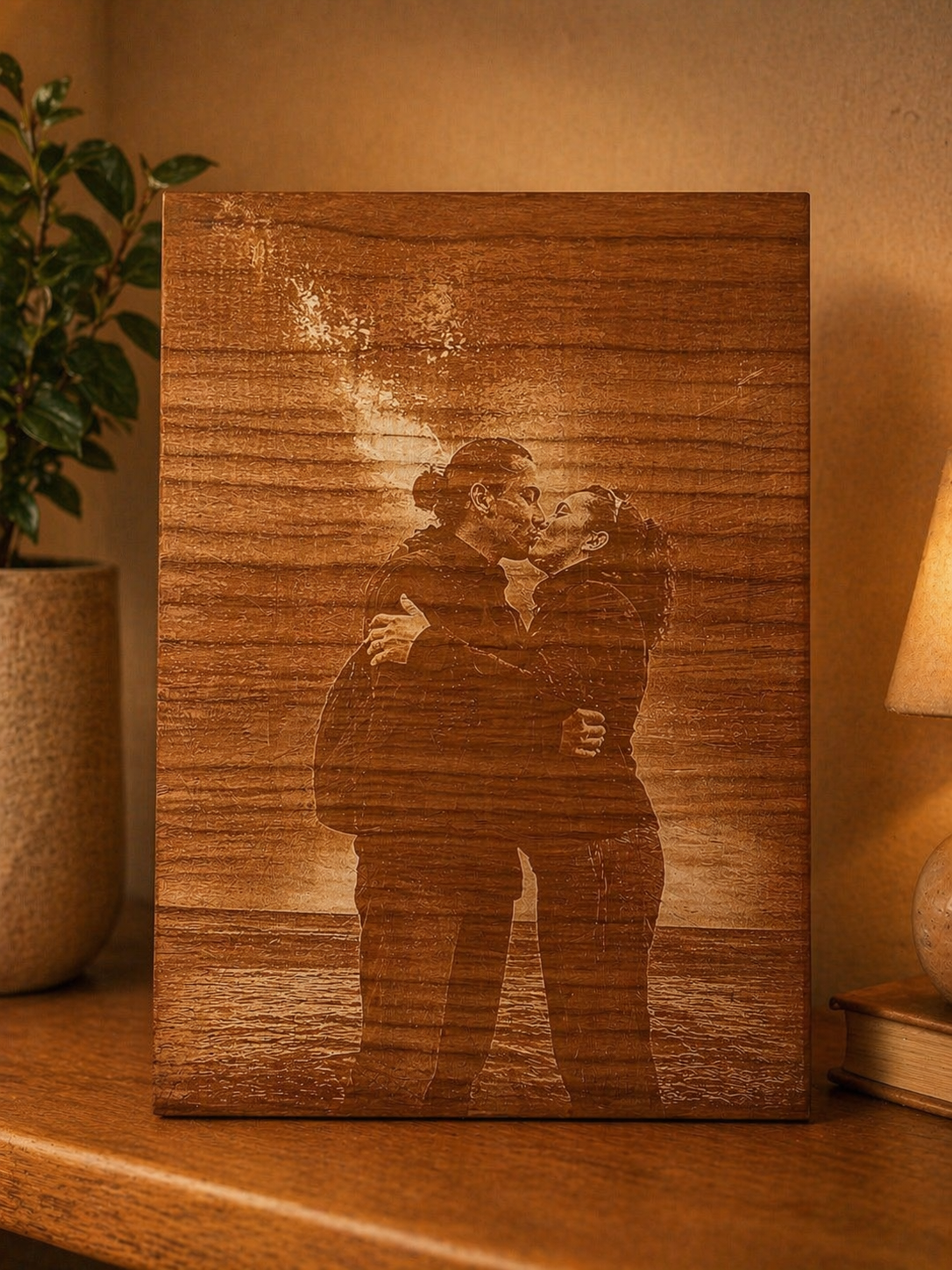 Couple under the Milky Way