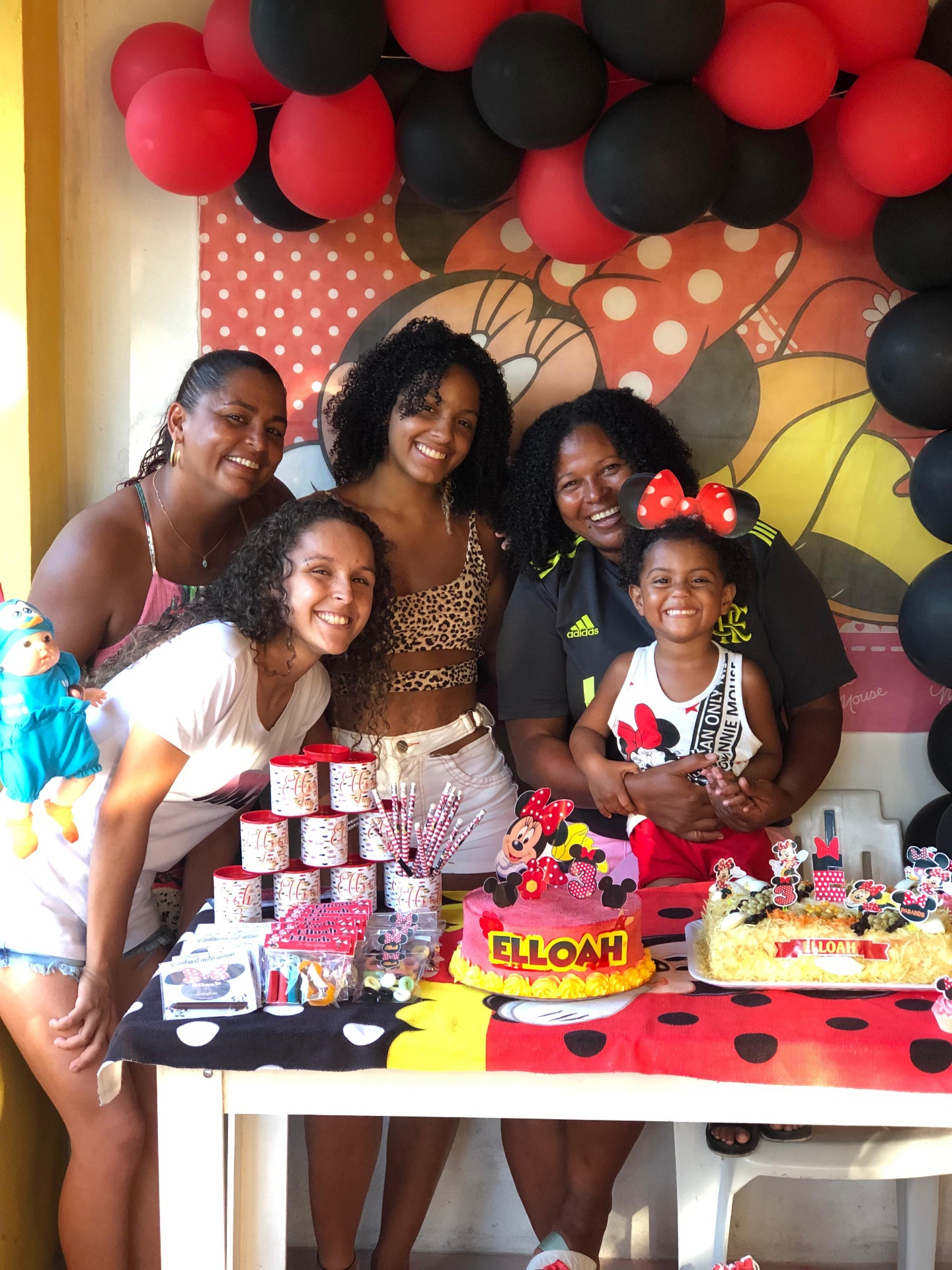 Family celebration, original photo